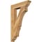 Ekena Millwork Balboa Traditional Rough Sawn Bracket, Western Red Cedar, 4"W x 20"D x 32"H BKT04X20X32BOA01RWR - alternate 1